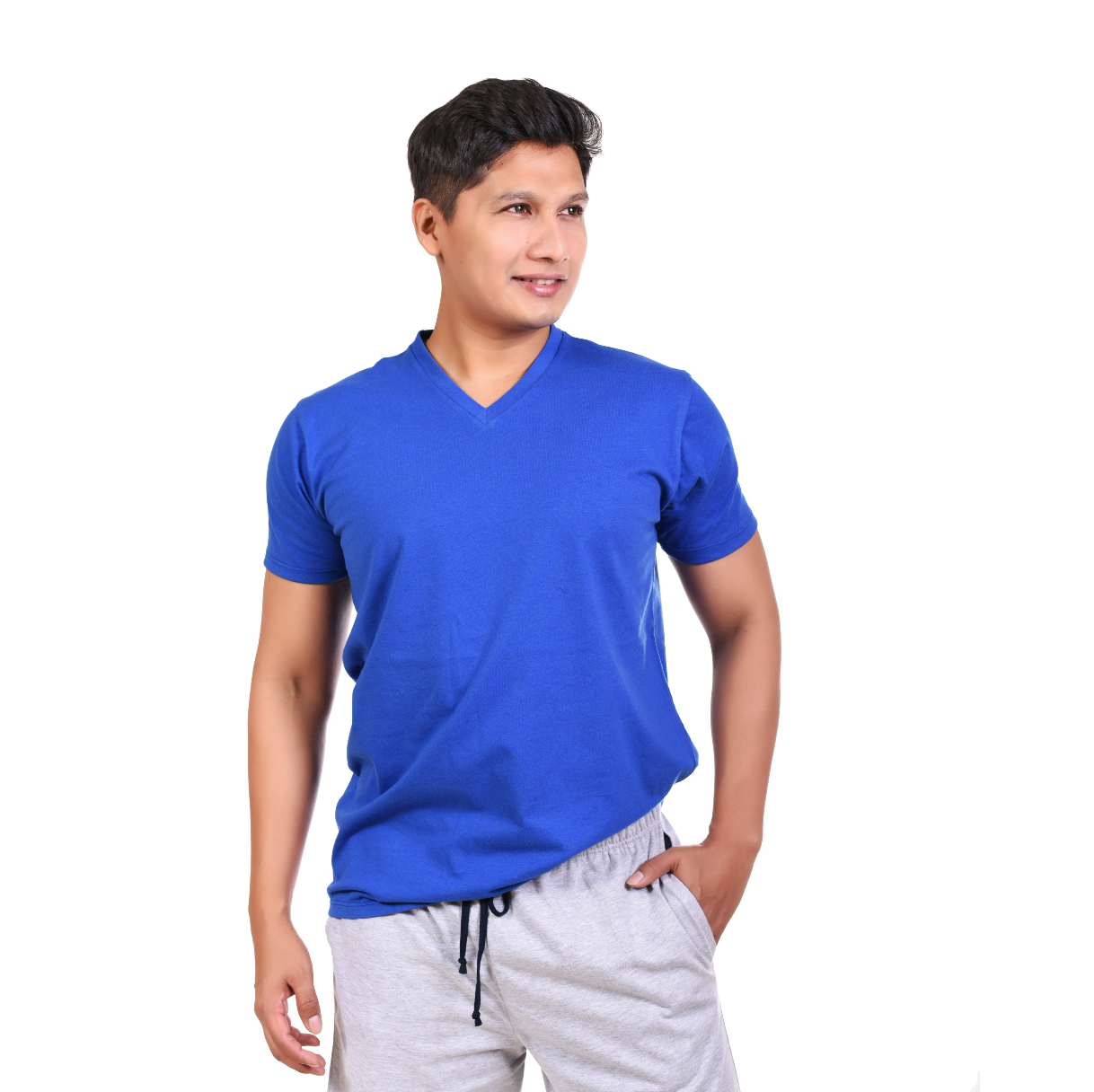 Camiseta de Hombre cuello V