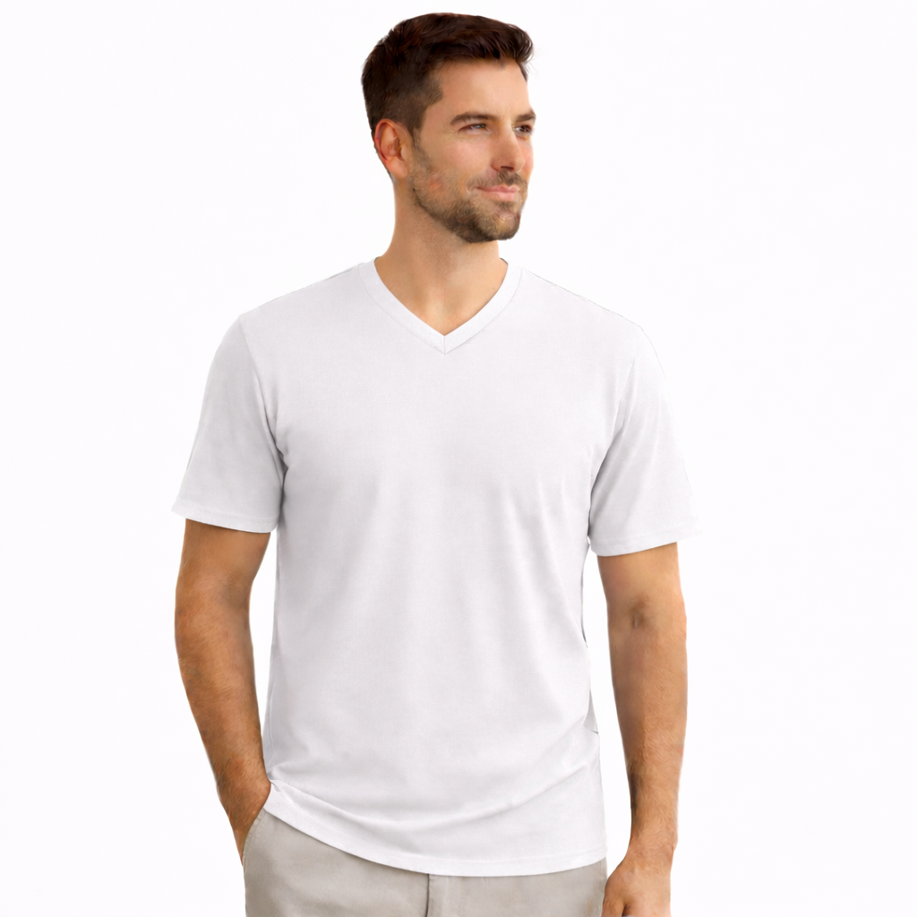 Camiseta de Hombre cuello V