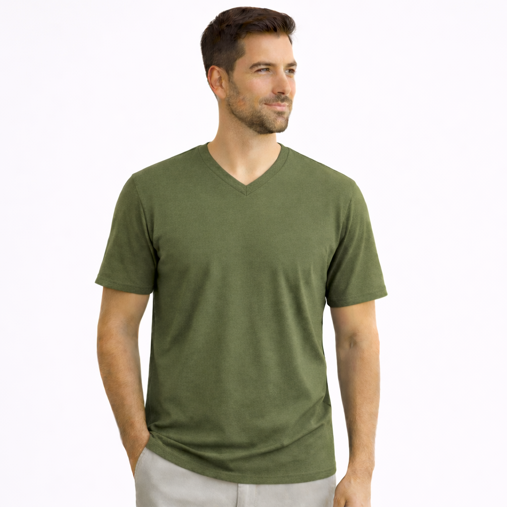 Camiseta de Hombre cuello V